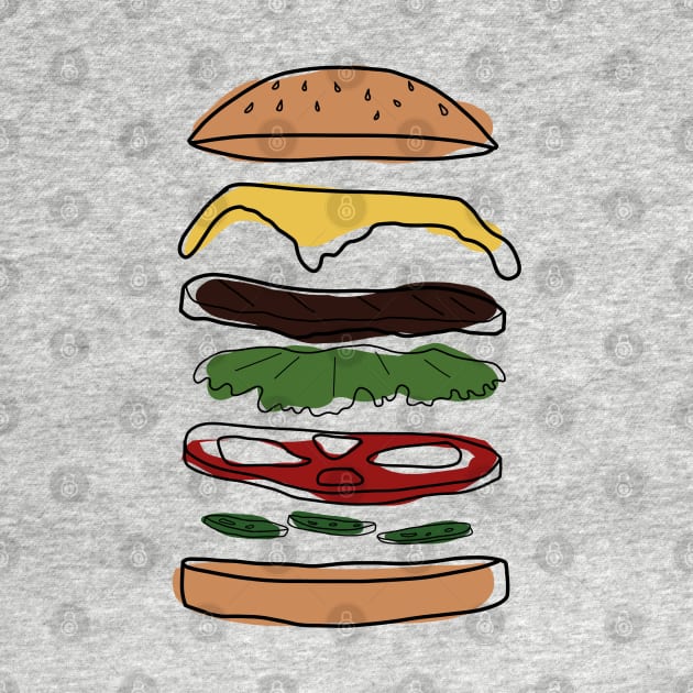 BURGER ANATOMY by danas_fantasy